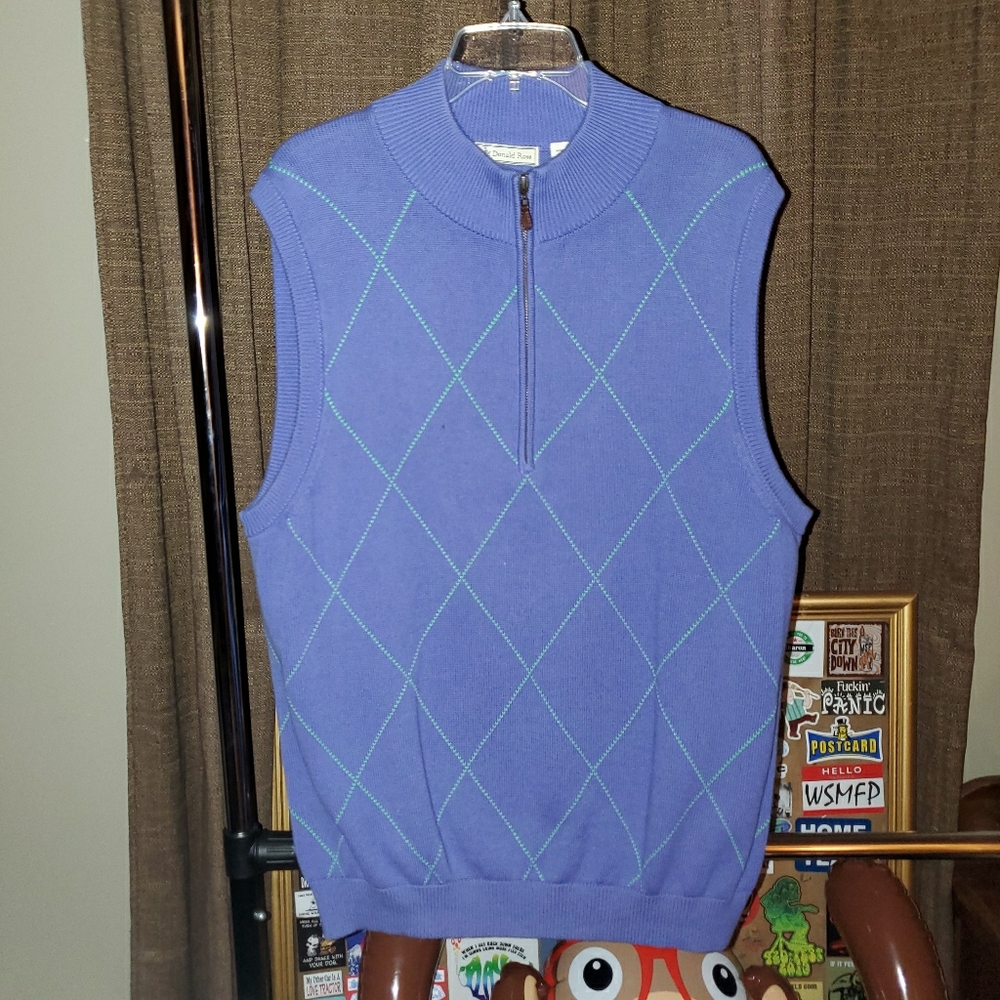 Sweater vest, Donald Ross, large mens